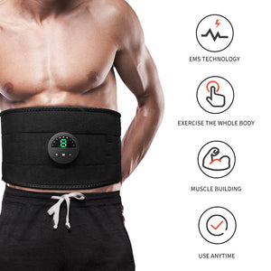 Smart EMS Fitness Vibration Belt Abdominal Trainer Muscle Slimming – New  Start Systems