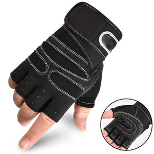 Men'S Gym Gloves Fitness Weight Lifting Gloves Cycling Sport