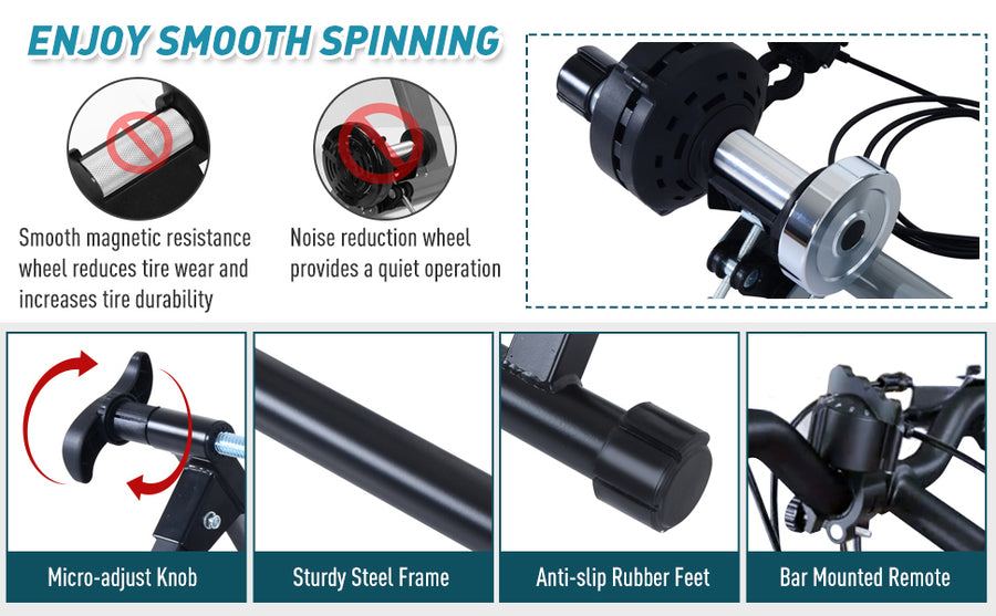 Magnetic discount resistance wheel